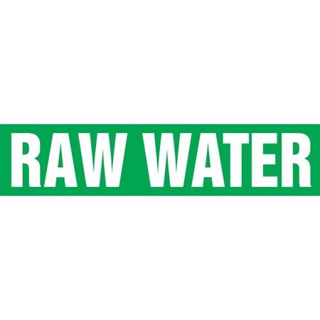 Accuform ASME ANSI PIPE MARKER RAW WATER RPK597STE RPK597STE